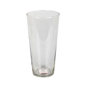 Elegant Tapered Glass Vase - 30cm