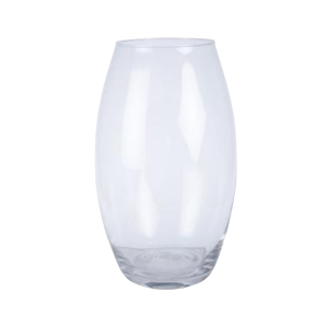 Glass Vase, Convex, 30cm