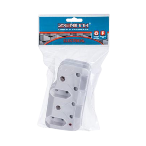 Plug-adaptor 2x16A+2x2Pin Pwr-On Zenith