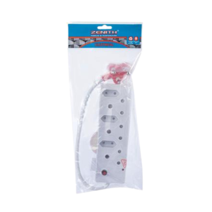 Multiplug 6-way-surge protection zenith