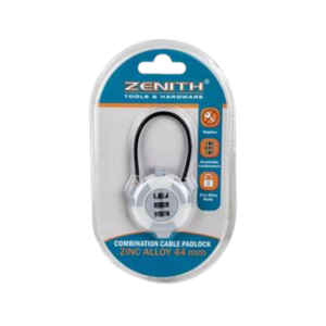 Padlock cable combo | resetable