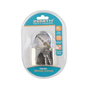 Brass Padlock | 63mm | carded