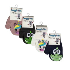 Magical Monster & Unicorn Winter Gloves for Toddlers