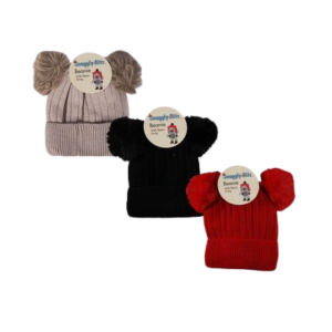 Beanie Kids 2 Tassle Fleece 16cm