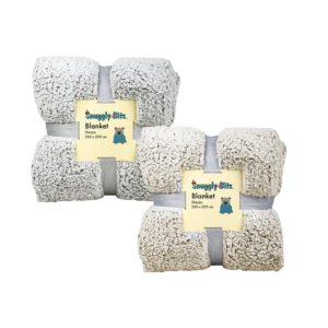 Blanket Sherpa 200x200cm Assorted
