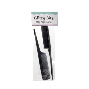 Hair Comb Plastic 2Pc Tail (Abs) + 3 Row