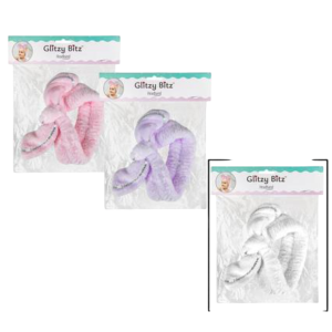 Hair Band Asstd Pastel Designs 18cm