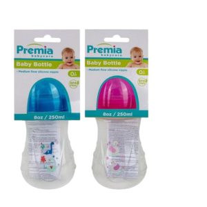 Baby Feeding Bottle Plastic 250Ml Wideneck