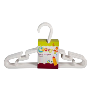 Cooey Baby Hangers Pack 10 Assorted
