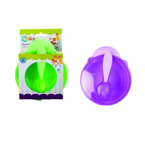 Cooey Feeding Bowl With Lid And Spoon