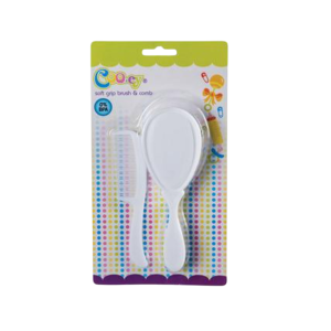Cooey Brush Comb Set 2Pce Deluxe