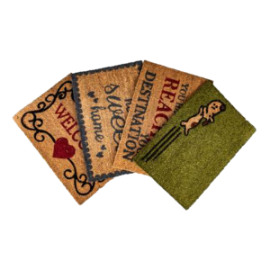 Doormat coir asstd designs 40x60cm