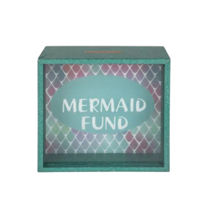 Money-bank mermaid fund 14x14x4cm