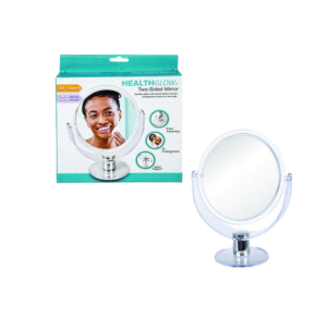 Mirror Standing Plastic Swivel 17cm Round