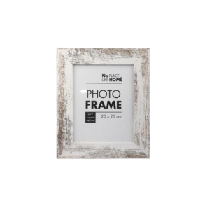 Picture Frame Mdf White Stressed 20x25cm