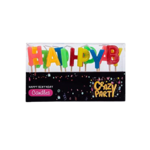 Candle Birthday Letters 13Pce