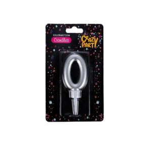 Candle Birthday Large Foil Number 0