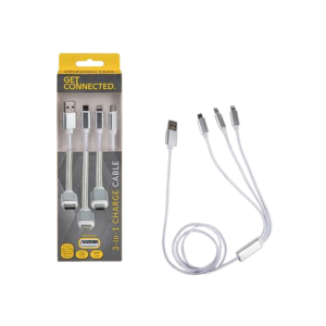 Usb cable 3-in-1 -2.0 amp - 1m