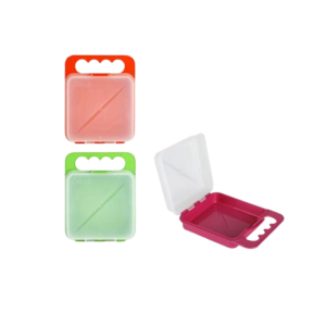 Lunch Box with Handle Assorted Colours