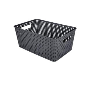 Basket Plastic Knit 26L 45x33x22cm