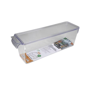Organiser With Lid 32.5x10x10.5cm Clear