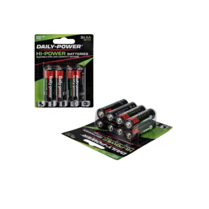 Batteries Hi-Power Size Aa / R6P 8Pce