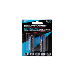 Batteries Alkaline Size Aa / Lr6 2Pce