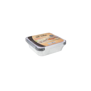 Baking-pan aluminium-foil 2pc 24.4x4.9cm with lid