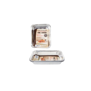 Baking-pan alumunium-foil 5pce 19x13x4.5cm