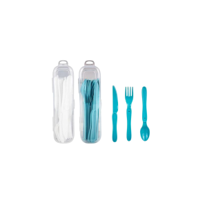 Cutlery plastic 12pce 4 knives + 4 forks + 4 spoons
