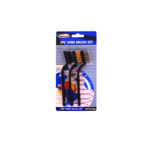 Wire Brush Set Mini 3pce Small Blister