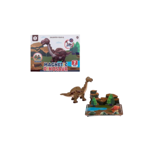 Boys Playset Magnetic Dinosaur