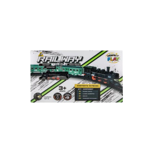 Battery Operated Train Set 19pc 288cm