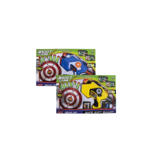 Gun Foam Dart with Targets 10pc Assorted