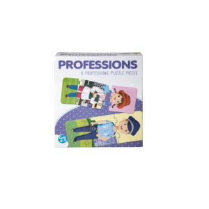 Puzzle Jigsaw Professions 24pc 8 Assorted