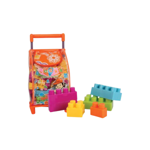 Building Blocks Storage 86pc Trolley Bag