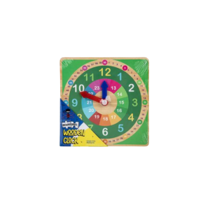 Educational Wood Clock