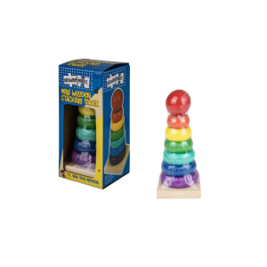 Educational Wood Stacking Tower