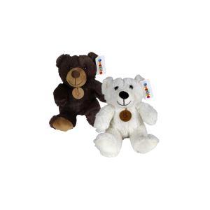 Plush Bear Fluffy Hair 26cm