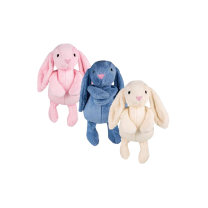 Plush Bunny Floppy Ears Pink 44cm