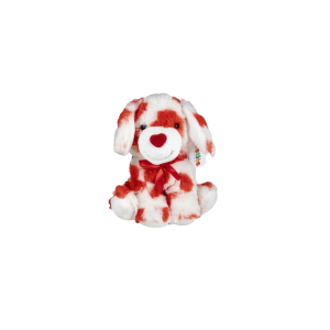 Plush Love Dog with Heart Pattern 20cm