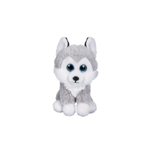 Plush Dog Husky Big Eyes 23cm