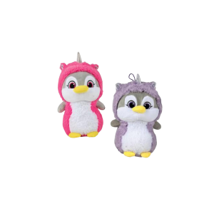 Plush Penguin with Unicorn Hoodie 29cm