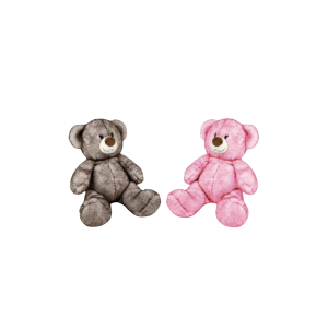 Plush Two Tone Bear 24cm