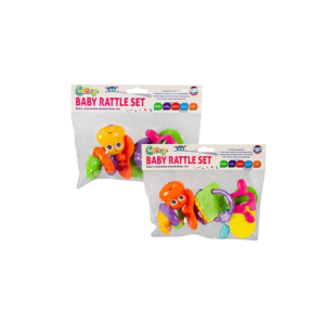 Baby Rattle Teether Set 5pc