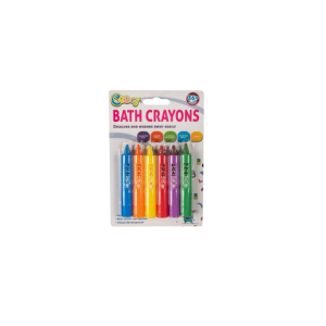 Baby Bath Bud Crayons 6pc