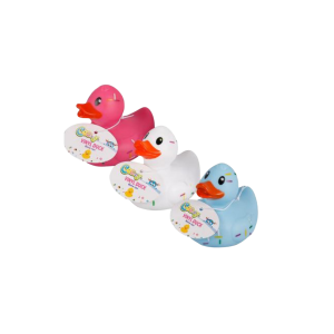 Baby Vinyl Themed Duck 7.7cm Donut Assorted