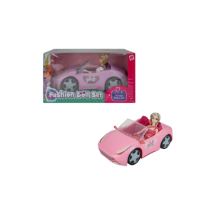 Fashion Doll With Car