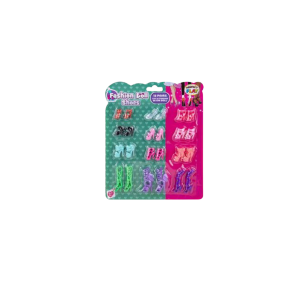 Fashion Doll Shoes 12 Pairs