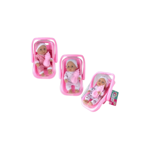 Baby Doll With Carrier Seat
